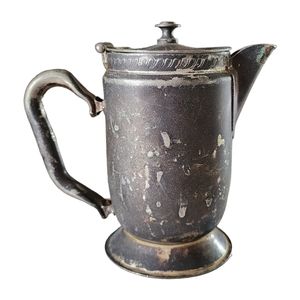 Legion Utensils Vintage Serving Steam Pot‎ With Hinged Lid Natural Patina